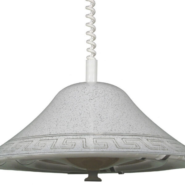 Φωτιστικό φθορίου plexiglass λευκό 72w Φ48