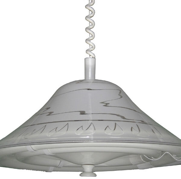 Φωτιστικό φθορίου plexiglass λευκό 72w Φ48