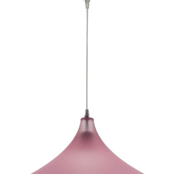 Φωτιστικό μονόφωτο Plexiglass ροζ σατινέ Ε27 Φ40