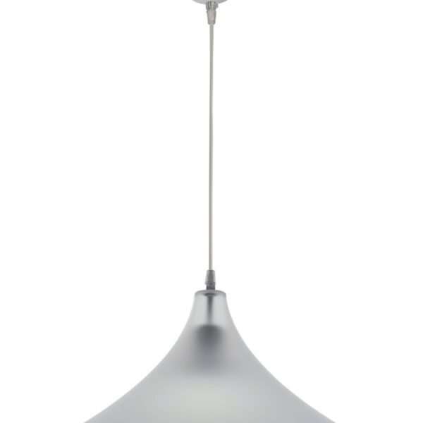 Φωτιστικό μονόφωτο Plexiglass λευκό σατινέ Ε27 Φ42