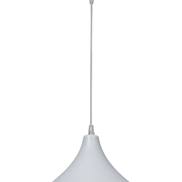 Φωτιστικό μονόφωτο Plexiglass  λευκό/χρυσό Ε27 Φ42