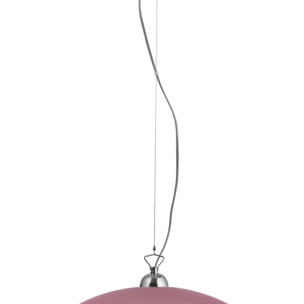 Φωτιστικό μονόφωτο Plexiglass ροζ σατινέ Ε27 Φ40