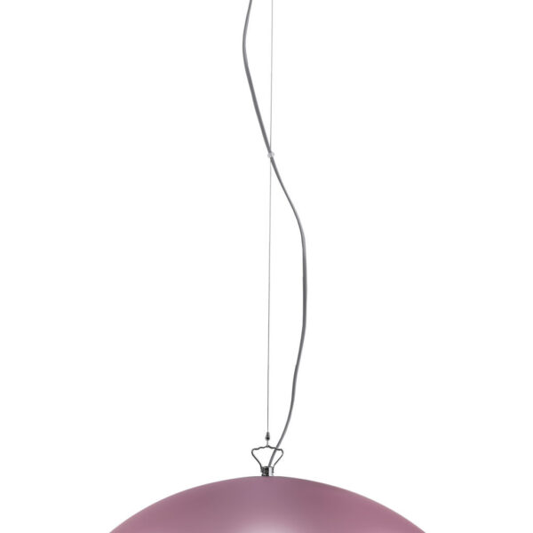 Φωτιστικό μονόφωτο Plexiglass ροζ σατινέ 3χΕ27 Φ47