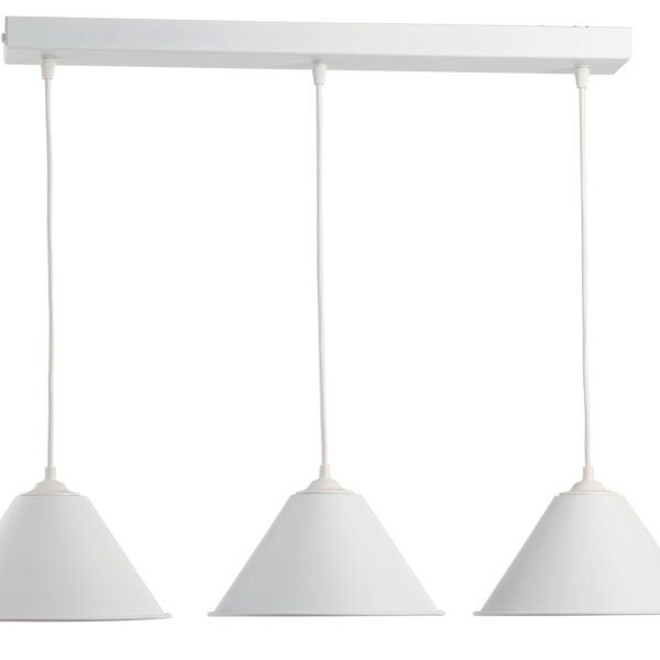 Φωτιστικό Πολύφωτο 3φ Αλουμίνιο λευκό Ε27