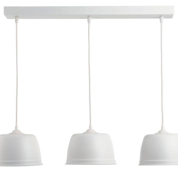 Φωτιστικό Πολύφωτο 3φ Αλουμίνιο λευκό Ε27