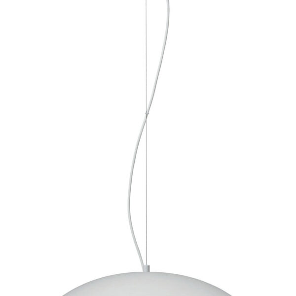 Φωτιστικό μονόφωτο Plexiglass  λευκό/ασημί  3χΕ27 Φ47