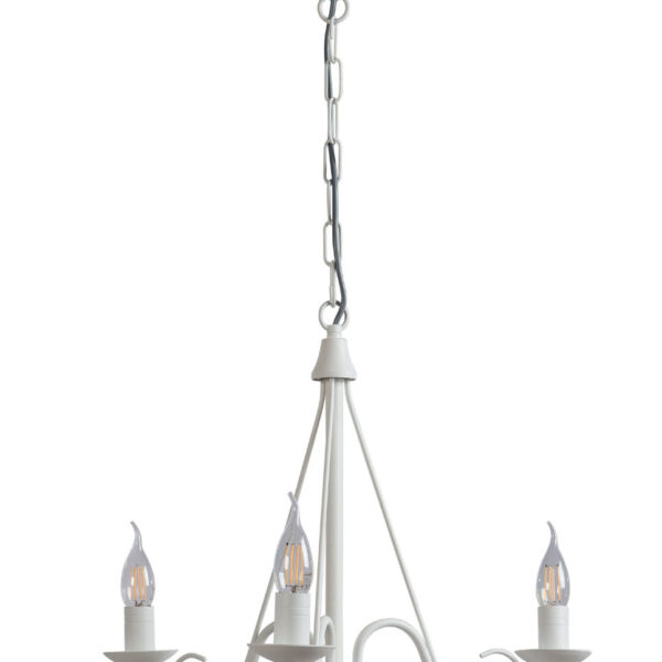 Φωτιστικό Πολύφωτο 3φ Μέταλλο λευκό Ε14