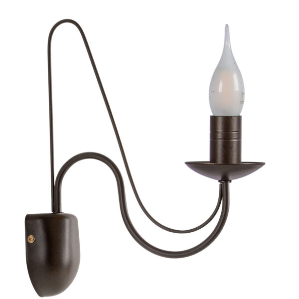 Απλίκα  Μέταλλο καφέ Ε14