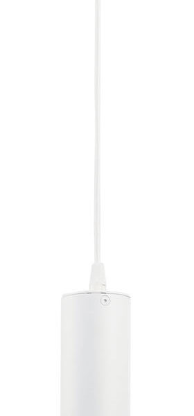 Φωτιστικό μονόφωτο αλουμίνιο στρογγυλό λευκό GU10 Φ6