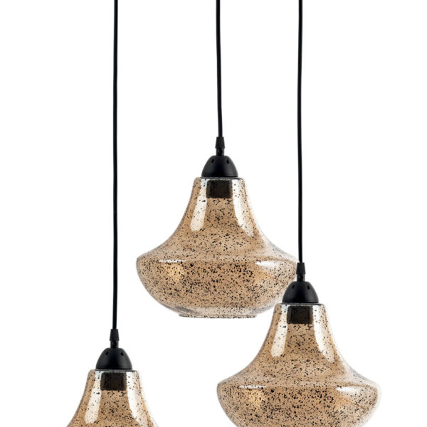 Φωτιστικό Πολύφωτο 3φ Μέταλλο/Γυαλί Ε27