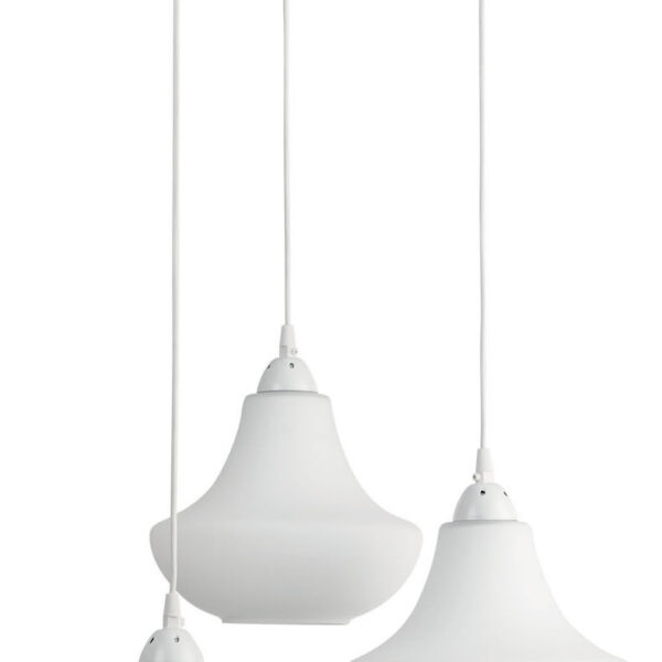 Φωτιστικό Πολύφωτο 3φ Μέταλλο/Γυαλί Ε27