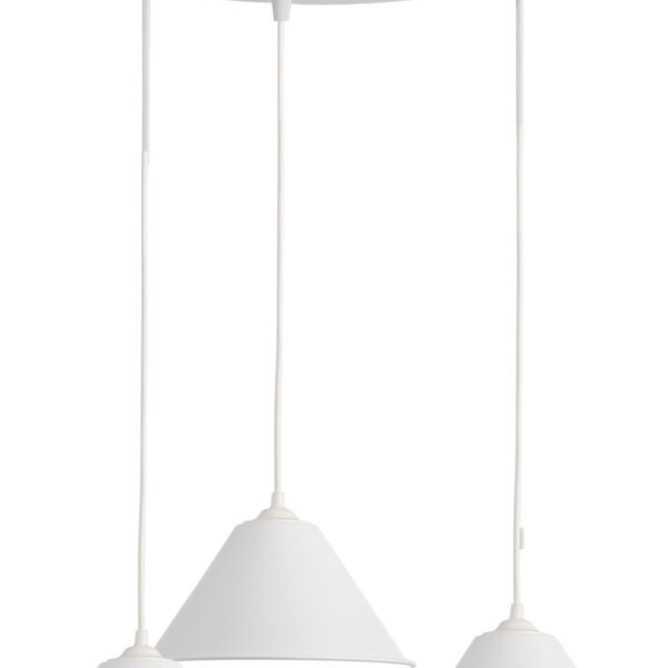 Φωτιστικό Πολύφωτο 3φ Αλουμίνιο λευκό Ε27