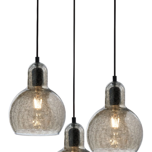 Φωτιστικό Πολύφωτο 3φ Μέταλλο/Γυαλί Ε27