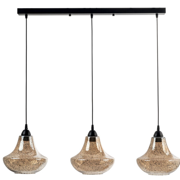 Φωτιστικό Πολύφωτο 3φ Μέταλλο/Γυαλί Ε27