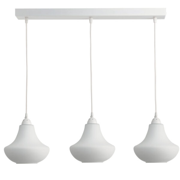 Φωτιστικό Πολύφωτο 3φ Μέταλλο/Γυαλί Ε27