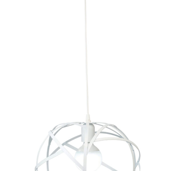 Φωτιστικό πλέγμα μέταλλο λευκό Ε27 Φ35 1φ