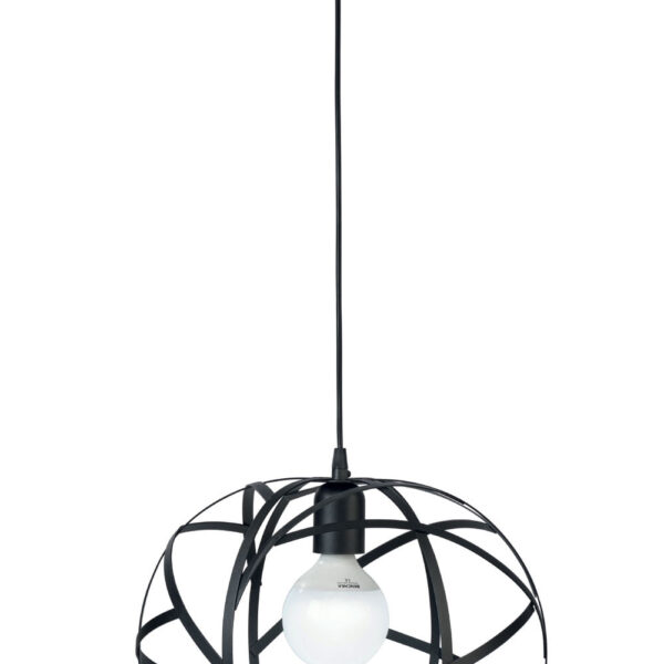 Φωτιστικό πλέγμα μέταλλο μαύρο Ε27 Φ35 1φ