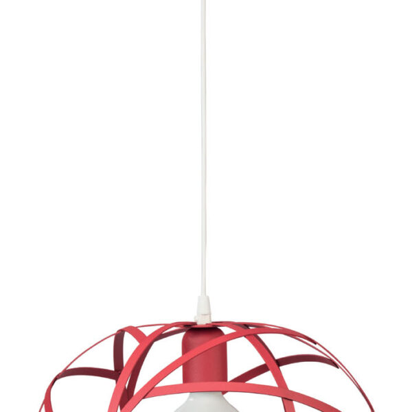 Φωτιστικό μονόφωτο παιδικό μέταλλο κόκκινο Ε27 Φ35