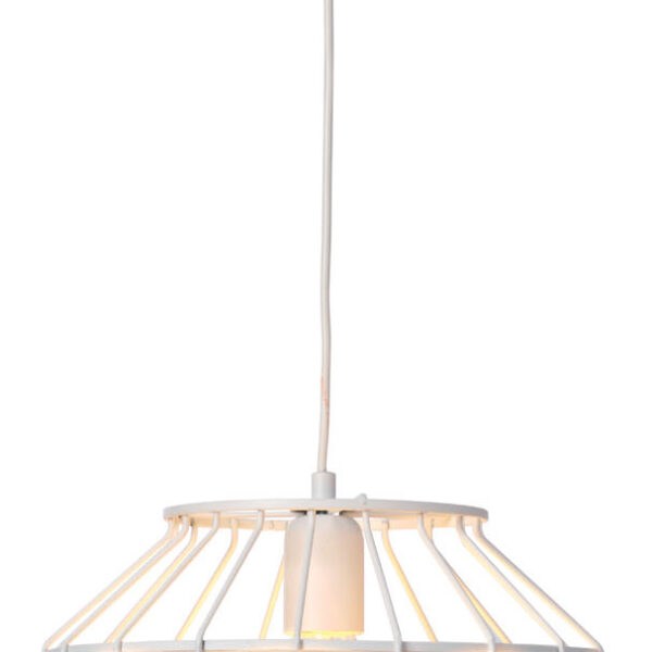 Φωτιστικό μονόφωτο μέταλλο/ρατάν Ε27 Φ41