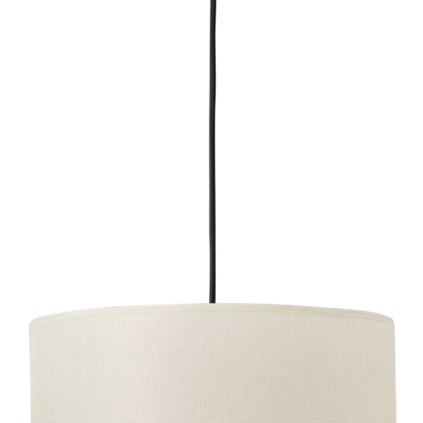 Φωτιστικό μονόφωτο αμπαζούρ μπεζ Ε27 Φ40