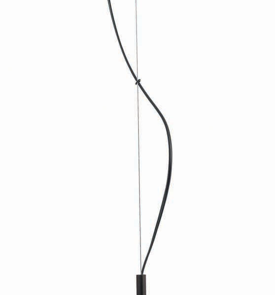 Φωτιστικό μονόφωτο γυαλί καφέ/μελί Ε27 Φ32