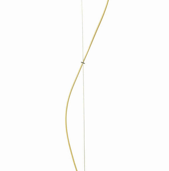 Φωτιστικό μονόφωτο γυαλί χρυσό Ε27 Φ36