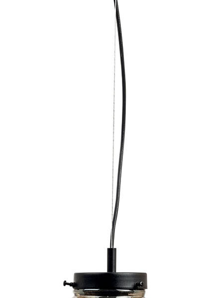 Φωτιστικό μονόφωτο γυαλί φιμέ Ε27 Φ25