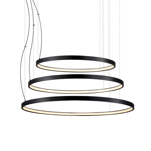 Φωτιστικό LED κρεμαστό με 3 κύκλους