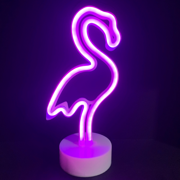 "ΦΛΑΜΙΝΓΚΟ, 49 NEON LED ΛΑΜΠΑΚΙΑ ΜΕ ΜΠΑΤΑΡΙΑ (3xAA)/USB, ΡΟΖ, IP20, 12x10x28.5cm

"