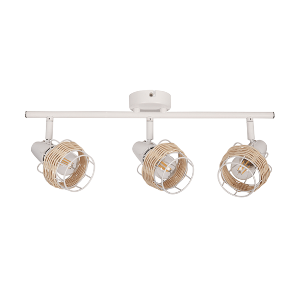 ^ΕΠΙΤΟΙΧΟ Φ/Σ 3ΧΕ14 ΡΑΤΑΝ+ΛΕΥΚΟ ΜΕΤΑΛΛΟ 9Χ47Χ16CM ZORBAS