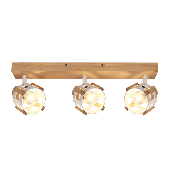 ^ΕΠΙΤΟΙΧΟ Φ/Σ 3ΧΕ14 ΞΥΛΟ+ΛΕΥΚΟ ΜΕΤΑΛΛΟ 9X52X14CM TALOS