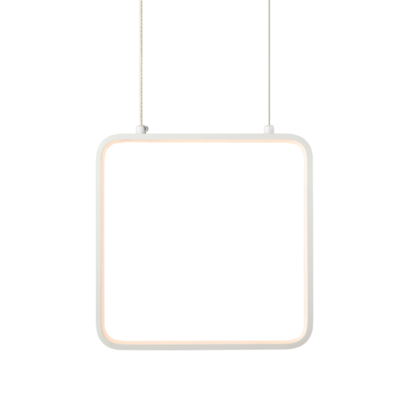 ^ΚΡΕΜΑΣΤΟ Φ/Σ LED 9W 3000K 870LM ΛΕΥΚΟ ΜΕΤΑΛΛΙΚΟ 22X11XH129CM SYMETRIA