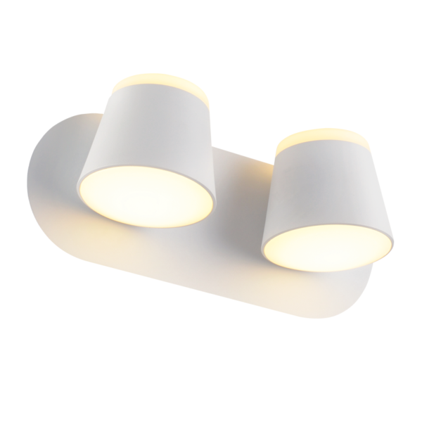 ^ΕΠΙΤΟΙΧΟ Φ/Σ LED 16W 3000K 1280LM ΛΕΥΚΟ ΜΕΤ/ΚΟ 27X12X11CM LUCIDO