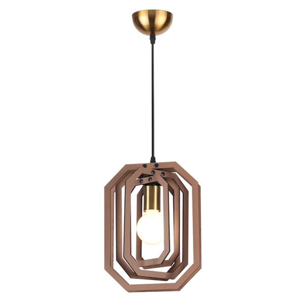 ΚΡΕΜΑΣΤΟ Φ/Σ 1ΧΕ27 ΑΝ.ΚΑΦΕ ΔΕΡΜΑ MDF D24XH100CM TRITON